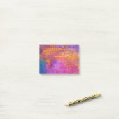 Zonsondergang Emotie, dromerig, mauve, lila abstra Post-it® Notes (Op bureau)