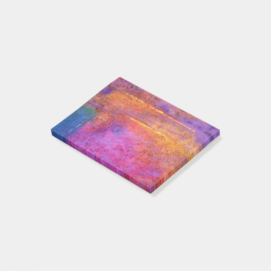 Zonsondergang Emotie, dromerig, mauve, lila abstra Post-it® Notes (Schuin)