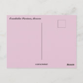 Zonsondergang en huizen in de provincie Errachidia Briefkaart (Achterkant)