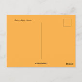 Zonsondergang en Rock Cactussen in Sedona, Arizona Briefkaart (Achterkant)