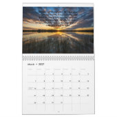 Zonsondergang en Schrift Kalender (Mar 2027)