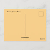 Zonsondergang en tuinhuisje in Louisiana Briefkaart (Achterkant)