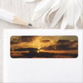 Zonsondergang Etiket (Insitu)