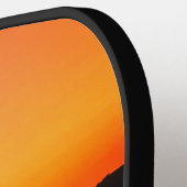 Zonsondergang ferry Ride Pickleball paddle (Links Detail)