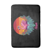 Zonsondergang FLAMINGO Badmat (Voorkant Verticaal)