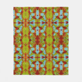 zonsondergang fleece deken (Voorkant)