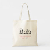 "Zonsondergang fluistert en eilanddromen - Fiji" Tote Bag (Achterkant)