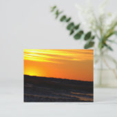 Zonsondergang Foto Ansichtkaart Briefkaart (Staand voorkant)