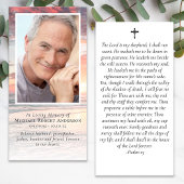 Zonsondergang Foto Herdenkingsbladwijzer