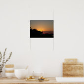 Zonsondergang Foto Poster (Keuken)