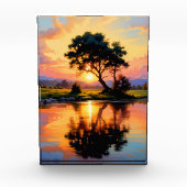 zonsondergang fotoblokken (Voorkant)