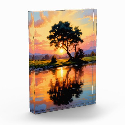 zonsondergang fotoblokken (Links)