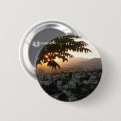 Zonsondergang Fotografie Ronde Badge Button 5,7 Cm (Voorkant /achterkant)