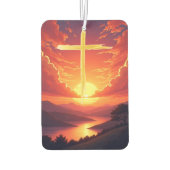 Zonsondergang/Geloof Luchtverfrisser (Achterkant)