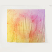 Zonsondergang Gloed Abstracte Wandtapijt Wandkleed (Voorkant (horizontaal))