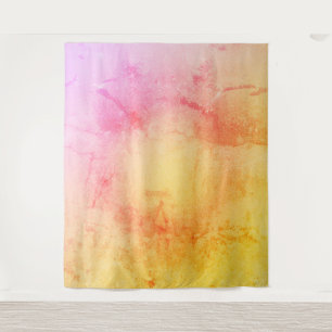 Zonsondergang Gloed Abstracte Wandtapijt Wandkleed