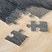 Zonsondergang Golven Legpuzzel (Zijkant)