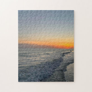 Zonsondergang Golven Legpuzzel