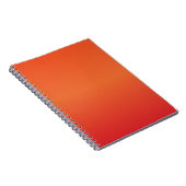 Zonsondergang Gradiënt Foto Notitieboek (Rechterzijde)