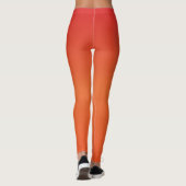 Zonsondergang Gradiënt Leggings (Achterkant)