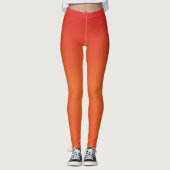 Zonsondergang Gradiënt Leggings (Voorkant)