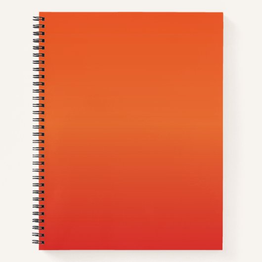 Zonsondergang Gradiënt Notitieboek (Voorkant)