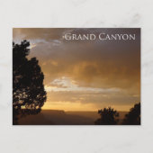 Zonsondergang Grand Canyon, AZ - ansichtkaart Briefkaart (Voorkant)