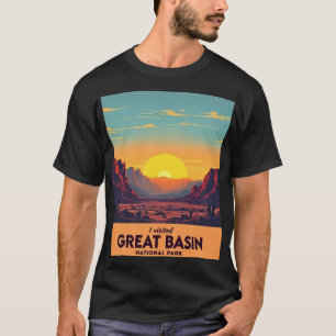  zonsondergang Great Basin National Park - Nevada T-shirt