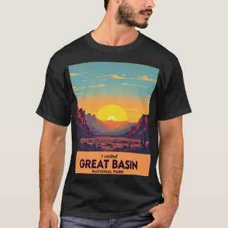 zonsondergang Great Basin National Park - Nevada T-shirt