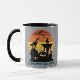 Zonsondergang Griezelige Koffiemok Mok