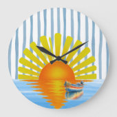 Zonsondergang Grote Klok (Voorkant)