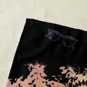 Zonsondergang Guam Zegel Strandlaken (In situ)