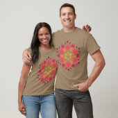 Zonsondergang herfst t-shirt (Unisex)