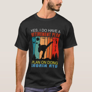 zonsondergang ik ben van plan te gaan doen t-shirt