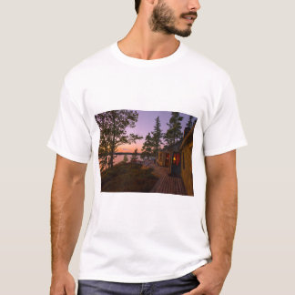 Zonsondergang in Acadia State Park T-shirt