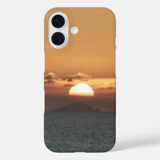 Zonsondergang in Antigua I Landschapsfotografie Case-Mate iPhone Case (Achterkant)