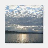 Zonsondergang in Brits-Columbia Canadese kustgezic Magneet (Voorkant)