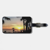 zonsondergang in cabo bagagelabel (Achterkant horizontaal)