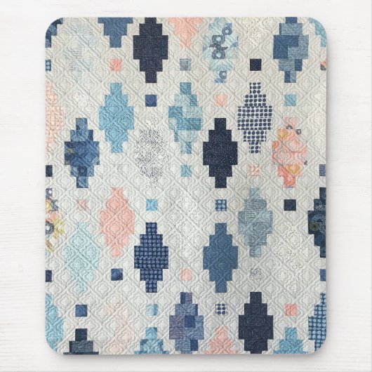 Zonsondergang in Casablanca Quilt Muismat (Voorkant)