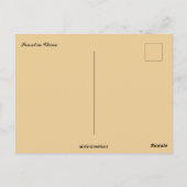 Zonsondergang in China Briefkaart (Achterkant)