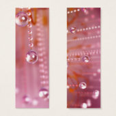 Zonsondergang in Crystal Bladwijzer Mini Visitekaartjes (Voorkant /achterkant)