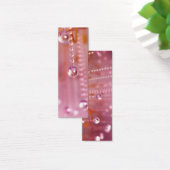 Zonsondergang in Crystal Bladwijzer Mini Visitekaartjes (Bureau)