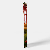 Zonsondergang in de Berg met Apple Tree Scene Land Case-Mate iPhone Case (Achterkant / Links)