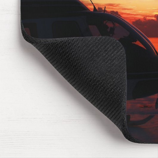 zonsondergang in de golf van mexico muismat (Hoek)