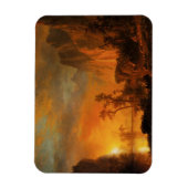 Zonsondergang in de Rockies Magnet Magneet (Verticaal)