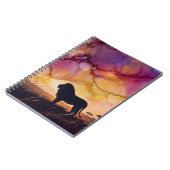 Zonsondergang in de savanne notitieboek (Linkerzijde)