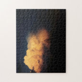 Zonsondergang in de Wolken Legpuzzel (Verticaal)