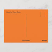 Zonsondergang in Doha, Qatar Briefkaart (Achterkant)