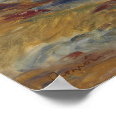 Zonsondergang in Douarnenez Fine Art Landscape Poster (Hoek)