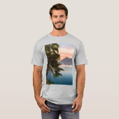 Zonsondergang in Duitsland T-shirt (Voorkant volledig)